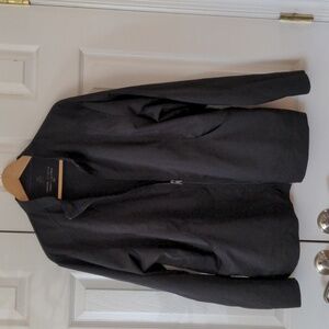 Like New Mens XXL Natural Uniforms Modern Fit Luxe Stretch Zip Up Jacket Pockets